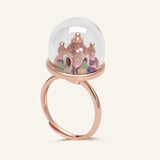 Spinning Magical Kingdom Ring (Natural Gemstones)