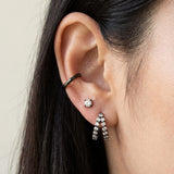 Split Hoop Huggies by Elate