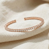Lumina Moissanite Cuff by Elate