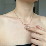 The Verdant Drop Necklace, Jadeite