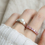 Thick Pearl Band by Elate