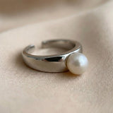 Thick Pearl Band by Elate
