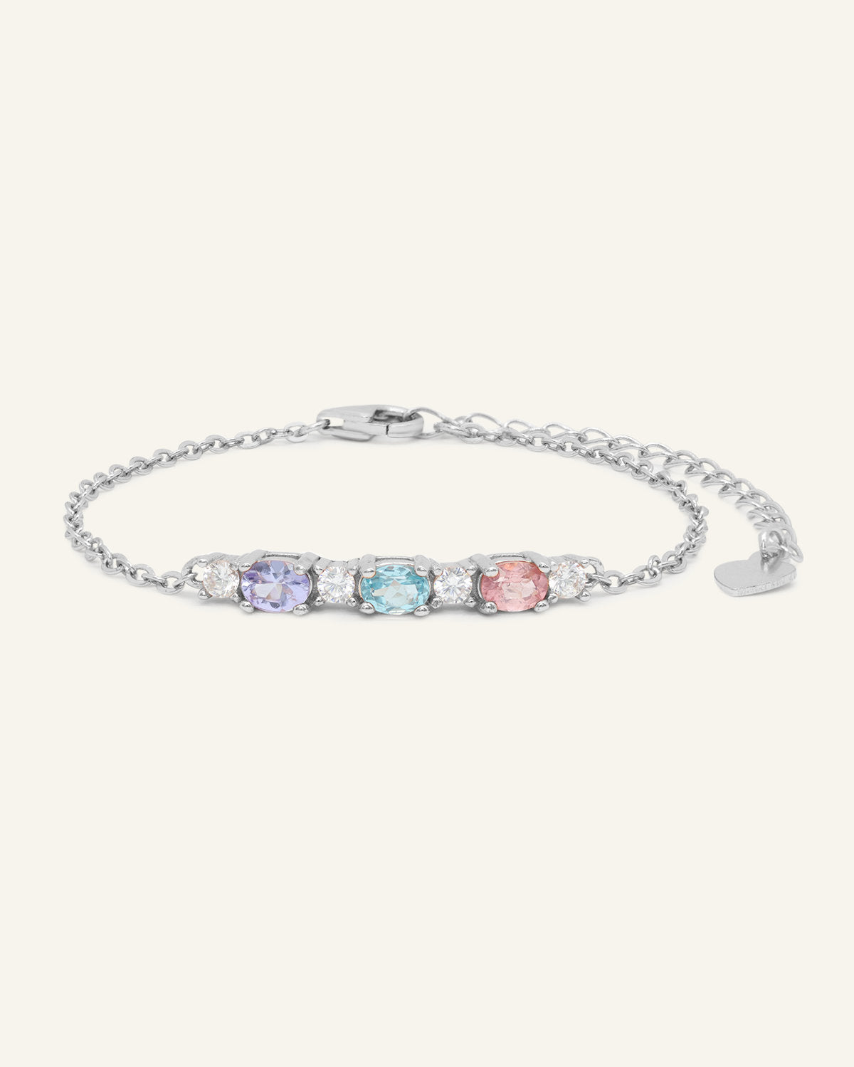 Trio Gems Bracelet (Pastel Bliss)