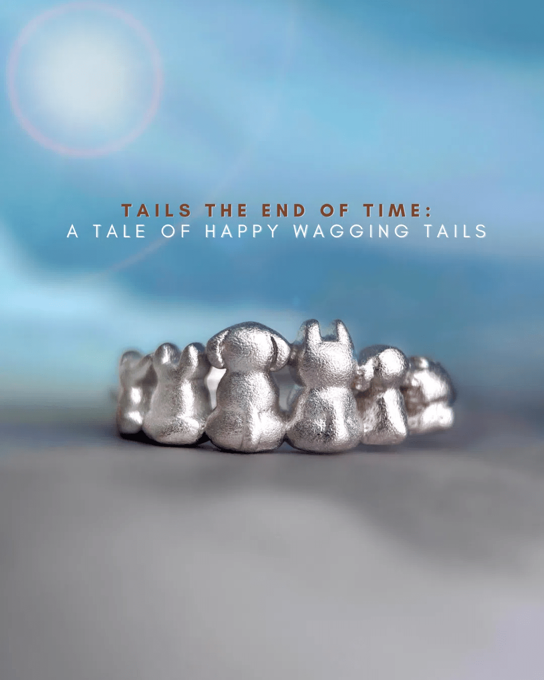 A Tale of Happy Wagging Tails Ring (Dogs!) - Love Estella