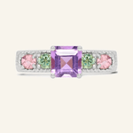 Arc de Triomphe Ring (Amethyst) - Love Estella