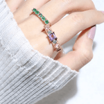Arc de Triomphe Ring (Amethyst) - Love Estella