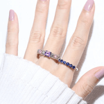 Arc de Triomphe Ring (Amethyst) - Love Estella