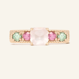 Arc de Triomphe Ring (Rose Quartz) - Love Estella