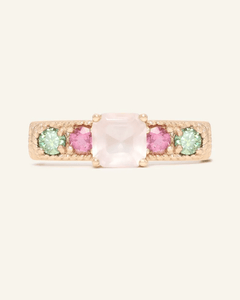 Arc de Triomphe Ring (Rose Quartz) - Love Estella