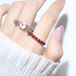 Arc de Triomphe Ring (Rose Quartz) - Love Estella