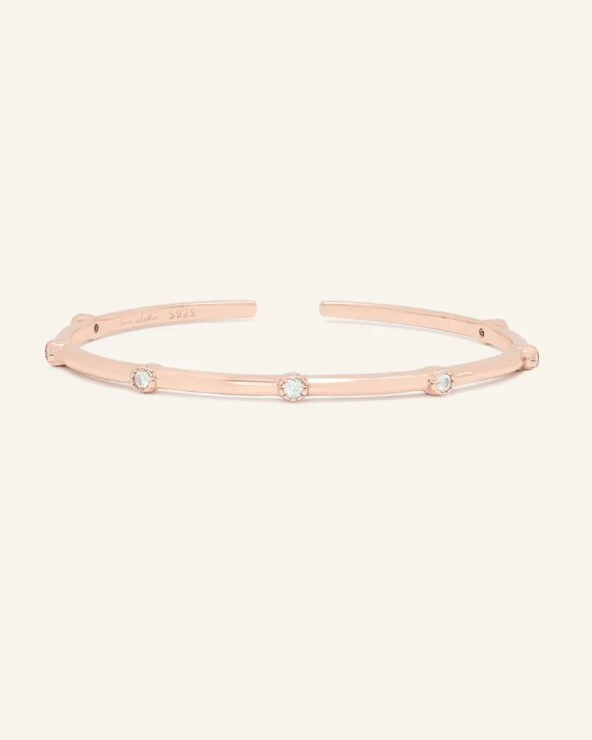 Aria Moissanite Cuff - Love Estella