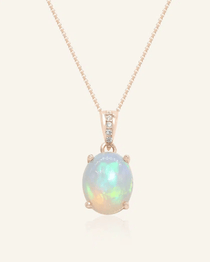 Aris Opal Necklace - Love Estella