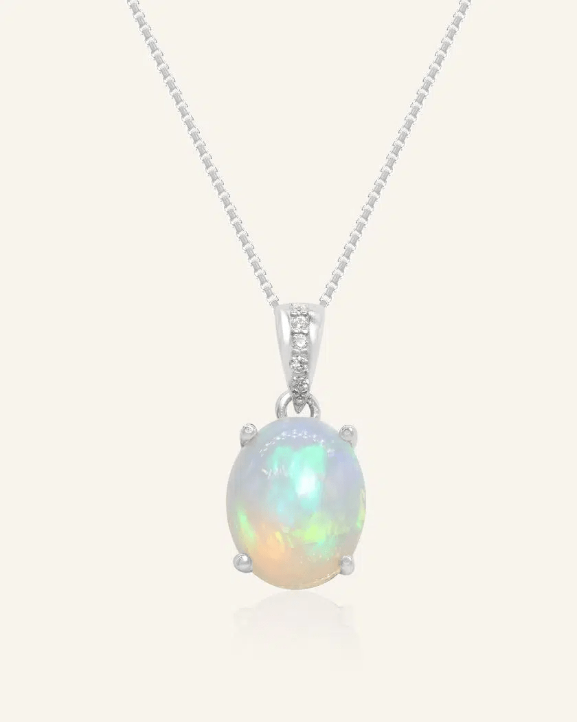 Aris Opal Necklace - Love Estella