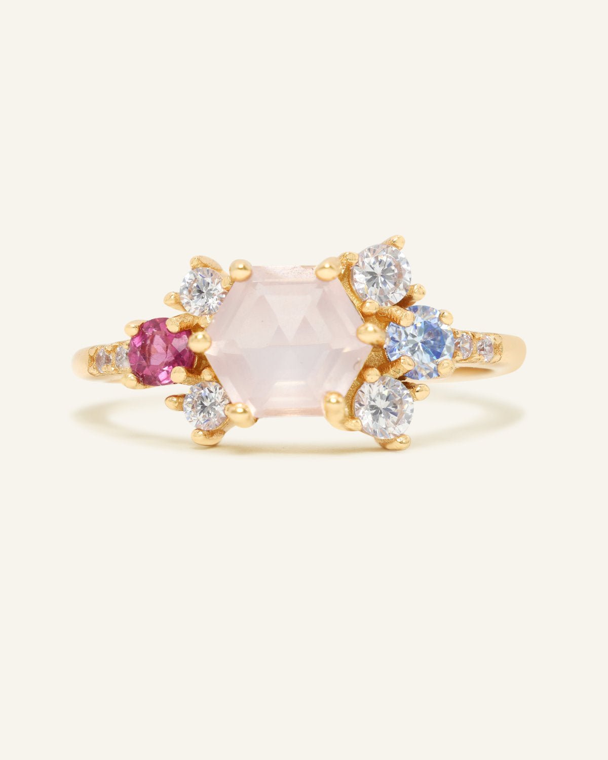 Aurora Hex Ring - Love Estella