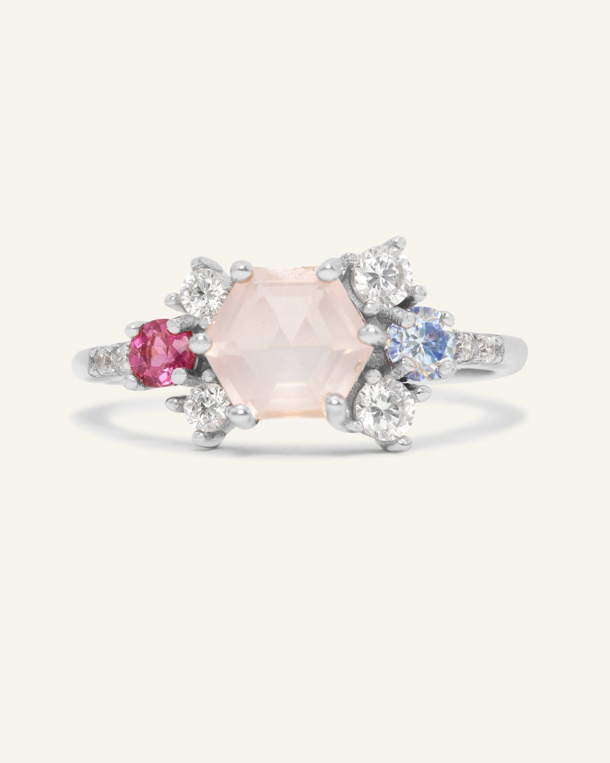 Aurora Hex Ring - Love Estella