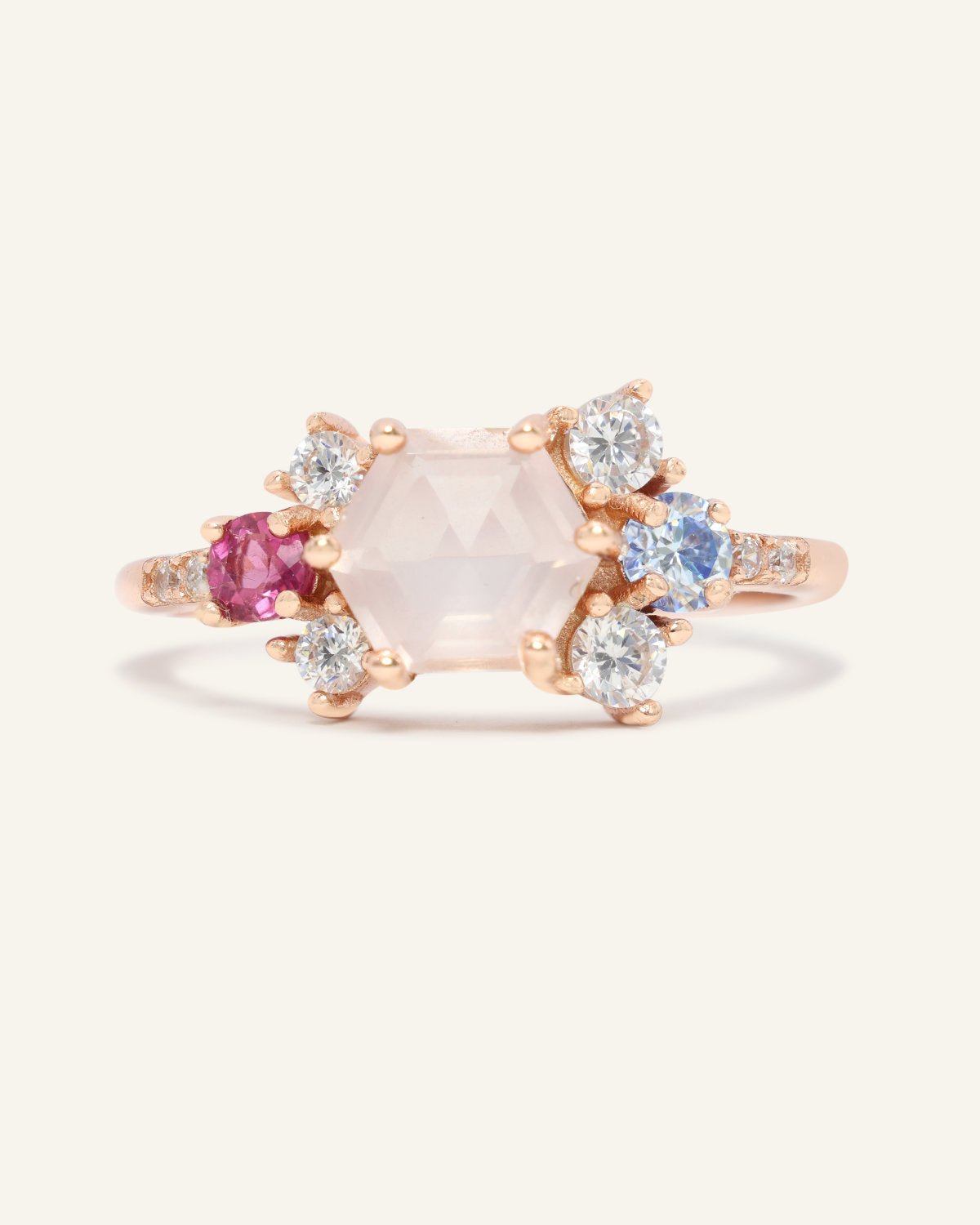 Aurora Hex Ring - Love Estella