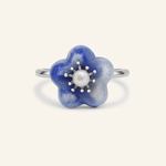 Azure Bloom Ring - Love Estella