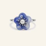Azure Bloom Ring - Love Estella