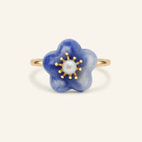 Azure Bloom Ring - Love Estella