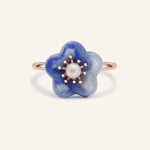 Azure Bloom Ring - Love Estella