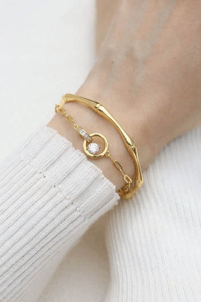Bamboo Cuff by Elate - Love Estella