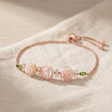 Bed of Roses Slider Bracelet
