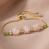 Bed of Roses Slider Bracelet