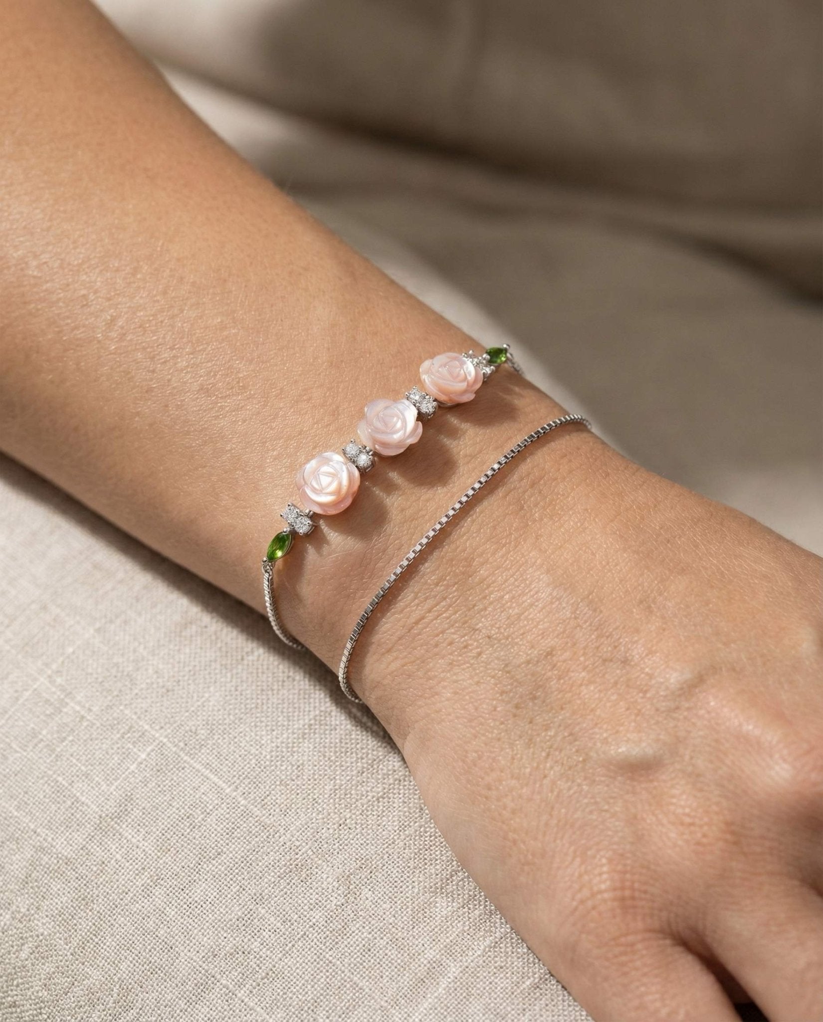 Bed of Roses Slider Bracelet - Love Estella