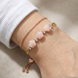 Bed of Roses Slider Bracelet