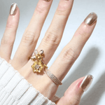 Bee & Bloom Ring - Love Estella