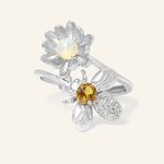 Bee & Bloom Ring - Love Estella