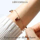 Blessings Charm Slider Bracelet - Love Estella