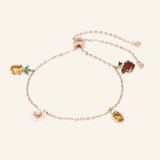 Blessings Charm Slider Bracelet - Love Estella