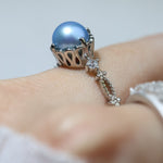 Blue Pearl Ring - Love Estella