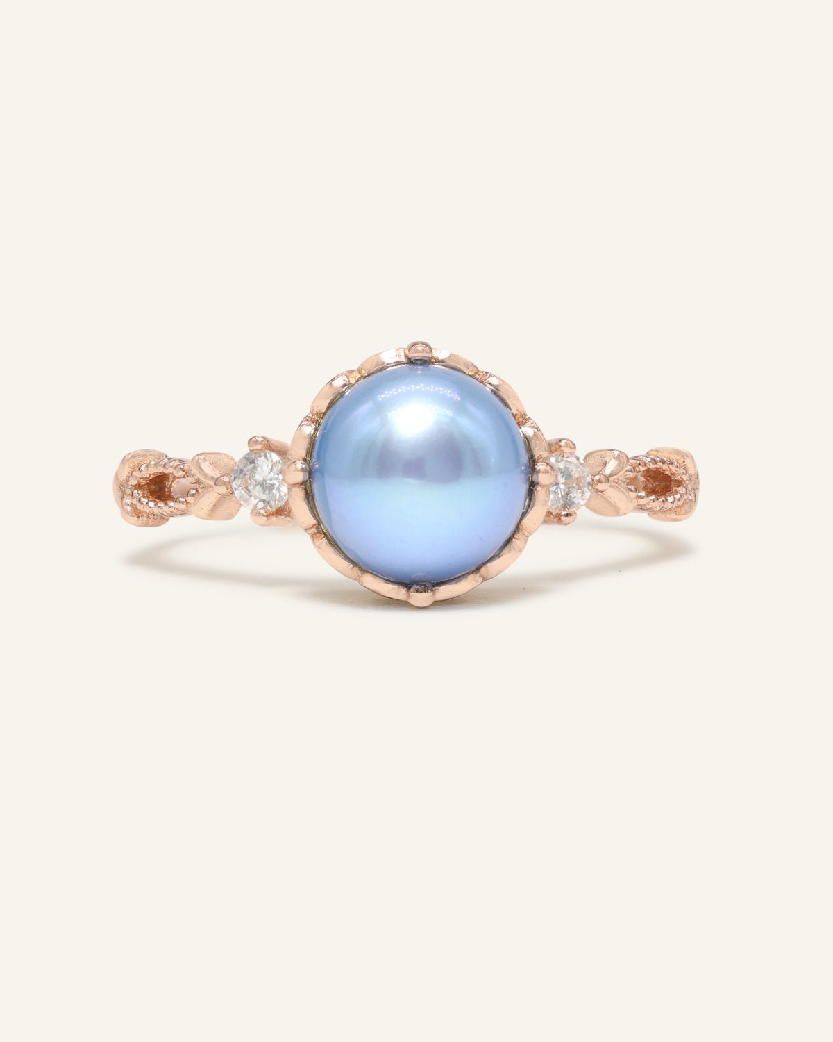 Blue Pearl Ring - Love Estella