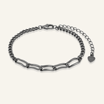 Boyfriend Curb Bracelet by Elate - Love Estella