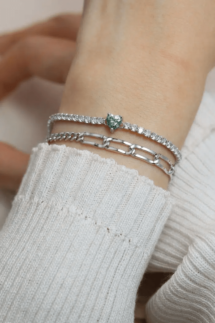 Boyfriend Curb Bracelet by Elate - Love Estella