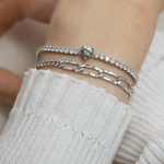 Boyfriend Curb Bracelet by Elate - Love Estella