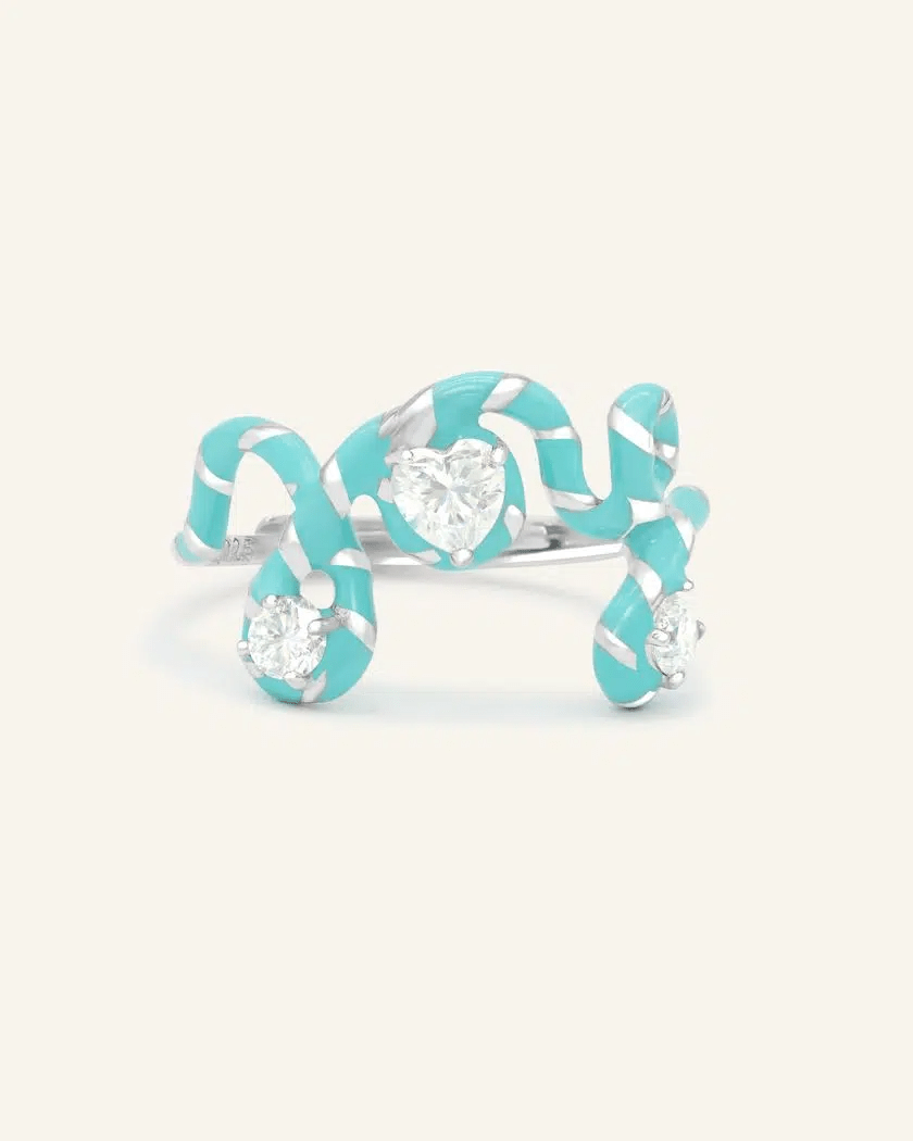 Candy Cane Joy Ring - Love Estella