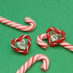 Candy Cane Switch Studs (Topaz) - Love Estella