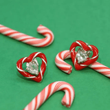 Candy Cane Switch Studs (Topaz) - Love Estella