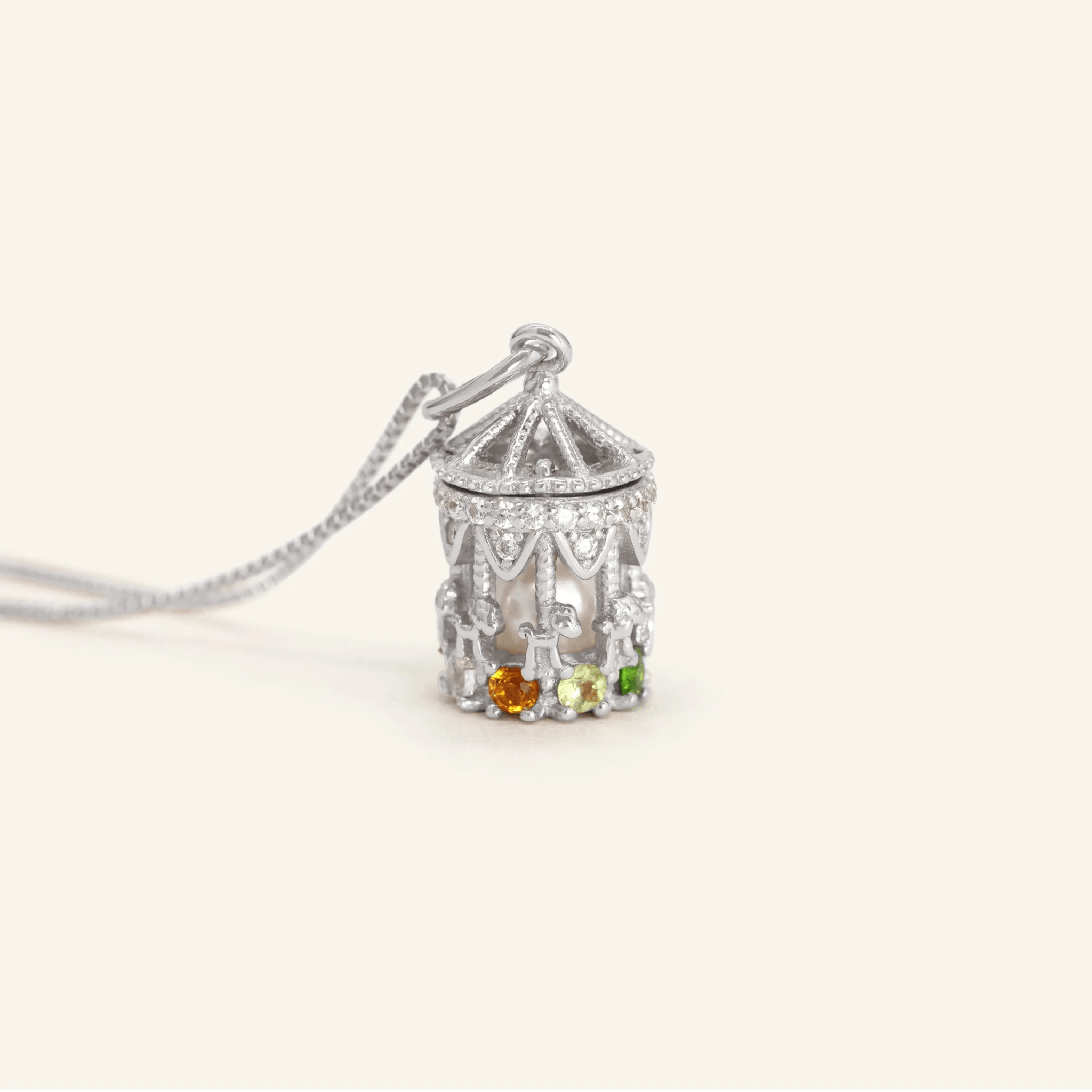 Carousel Pearl Necklace - Love Estella