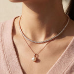 Classic Pearl Necklace - Love Estella