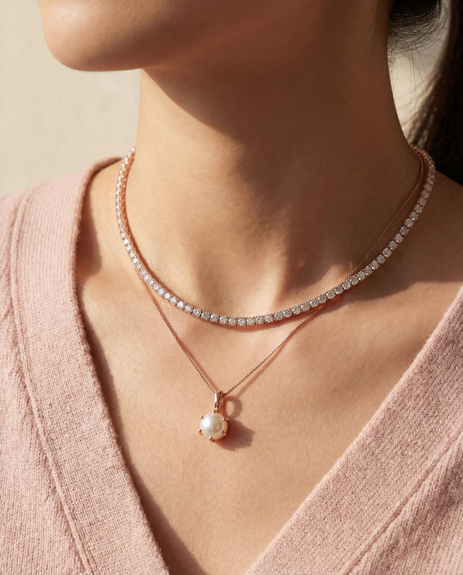 Classic Pearl Necklace - Love Estella