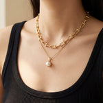 Classic Pearl Necklace - Love Estella