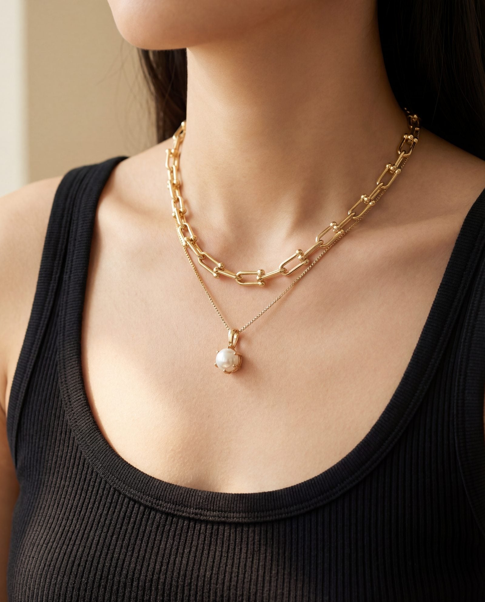 Classic Pearl Necklace - Love Estella