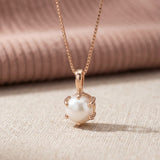 Classic Pearl Necklace - Love Estella