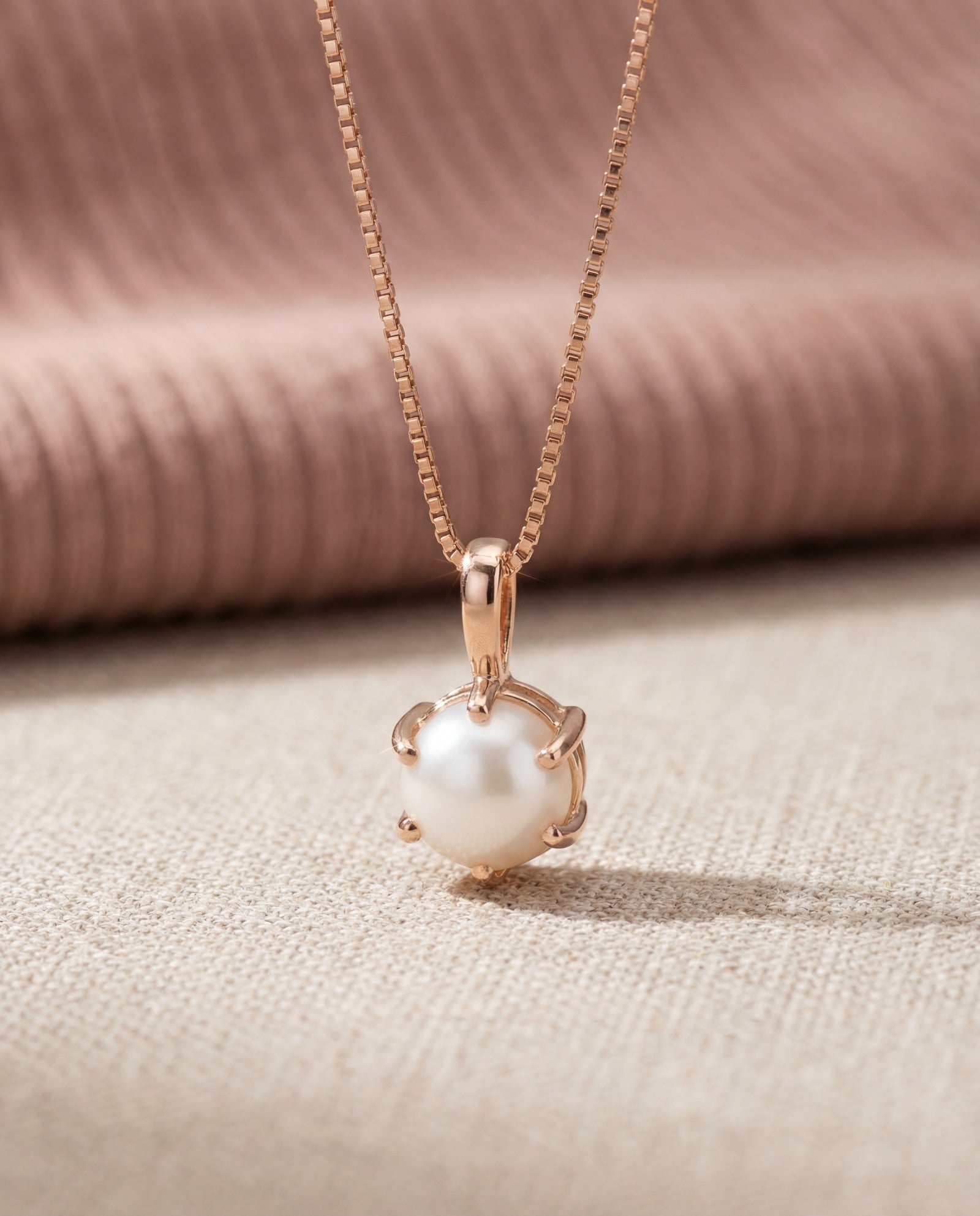 Classic Pearl Necklace - Love Estella