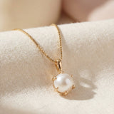 Classic Pearl Necklace - Love Estella