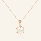 Classic Pearl Necklace - Love Estella